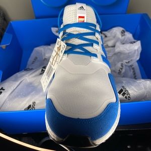 Adidas blue legos sneakers